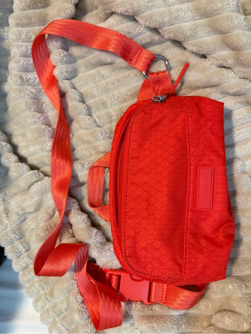Athleta Red Belt Bag